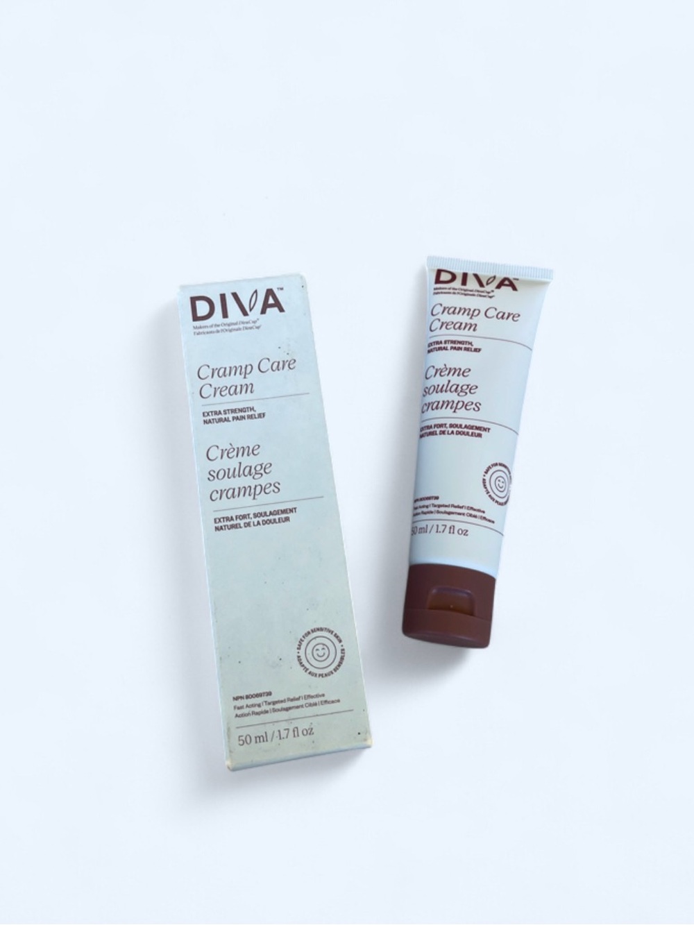 Diva Cramp Care Cream - 1.7fl Oz *NWOT* but In Box